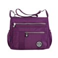 thumbnail image 2 of Bolso de nailon multibolsillos, ligero, de verano, tipo mensajero, para mujer, informal, bolso de mujer, 2 of 5