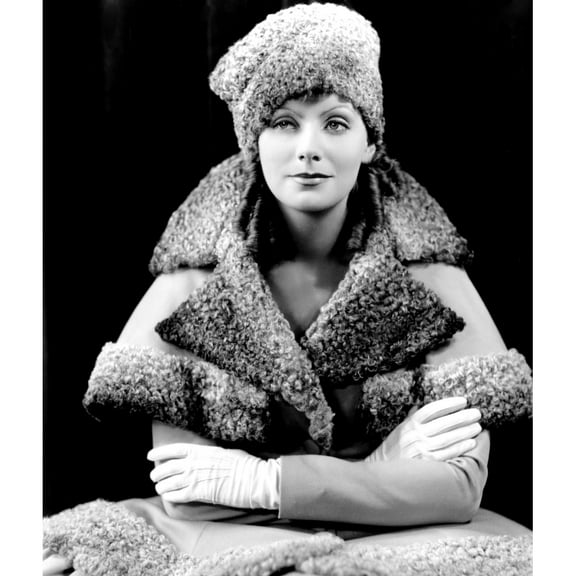 Romance Greta Garbo Portrait By George Hurrell 1930 Photo Print (8 x 10)