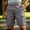 Dark Gray, variant on Sevevn Men's Cargo Shorts Elastic Waist Casual Work Shorts with Multi-Pockets