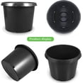 SHZAITOR Planter Nursery Pots 20 Gallon Pots for Plants, Injection ...