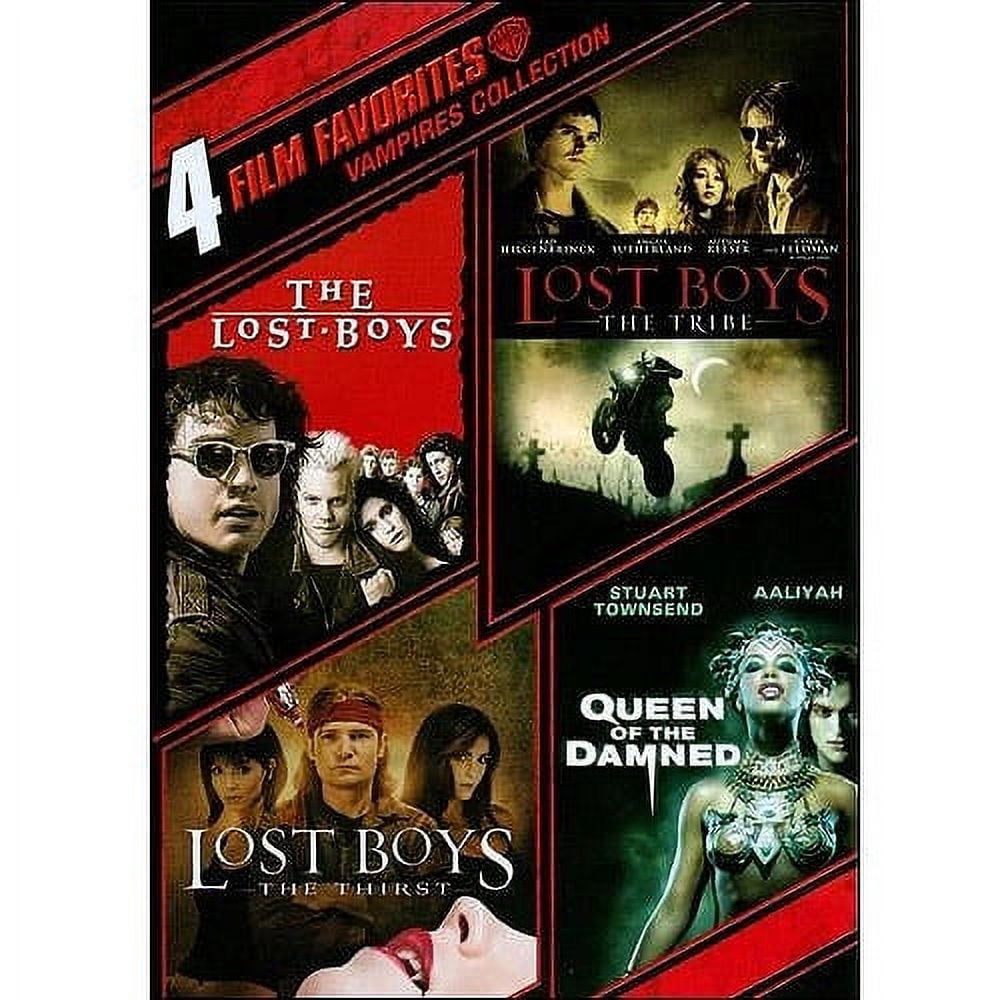 4 Film Favorites: Vampires - The Lost Boys / Lost Boys: The Tribe / Lost Boys: The Thirst / Queen Of The Damned (Widescreen)