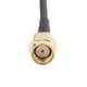 thumbnail image 4 of 2 Pcs Adaptador conector RP-SMA macho a SMA macho RG174 cable coaxial para televisión satelital negro de 6 m, 4 of 4