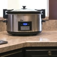 Elite Platinum 8.5Quart Slow Cooker, Programmable & Stainless Steel