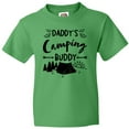 thumbnail image 3 of Inktastic Daddys Camping Buddy Youth T-Shirt, 3 of 5