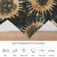 thumbnail image 6 of Black Tie Dye Art Flannel Blanket for Bed,Travel and Camping, Abstract Watercolor Dyeing Super Soft Cozy Blanket for All Seasons 60"x80", 6 of 7