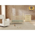 thumbnail image 2 of Delta Children Cannon 4-in-1 Convertible Crib - Converts from Baby Crib to Toddler Bed, Daybed and Sofa Bed, Fits Standard Full-Size Crib Mattress, Natural Sandstone, 2 of 14