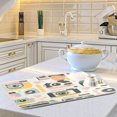 thumbnail image 6 of qxltty Vintage Film Camera Pattern Kitchen Drying Mat Extremely Absorbent Microfiber Dish Mats for Plates Cutlery Pots and Pans 16×18in, 6 of 8