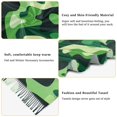 thumbnail image 5 of FORMRS Womens Scarf Winter Soft Long Big Warm Shawls Wrap Tassel Scarves, Green Camouflage Pattern, 5 of 9