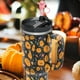 thumbnail image 5 of Bonitas tapas con forma de fantasma para pajitas, compatibles con Stanley Cup de 30 y 40 oz, 4 pajitas reutilizables de silicona, accesorios divertidos para vasos, 5 of 5