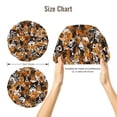 thumbnail image 2 of Dogs Different Breeds Silk Bonnet for Sleeping Women Men, Adjustable Elastic Satin Bonnet Bonnet for Sleeping, Soft Similar Silk Curly Cuteness Hair Bonnet for Sleeping, 2 of 7