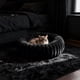 thumbnail image 4 of Camas de peluche con forma de donut para perros pequeños, camas redondas para dormir, sofás cama para perros y gatos, cómodas almohadas cálidas, camas cueva de 40 cm, camas lavables de felpa suave co, 4 of 6