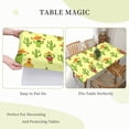 thumbnail image 5 of Home Deluxe Tablecloth Funny Cactus Waterproof Elastic Rim Edged Table Cover- For Christmas, Parties And Picnics 5ft, 5 of 7