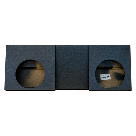 SoundBox Tacoma Double Cab 2005-2018 Dual 10" Subwoofer Enclosure, BedLiner