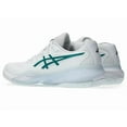 thumbnail image 4 of ASICS Women's GEL-RESOLUTION X 1042A279 103 White Pitch Green Tennis Shoes, 4 of 6