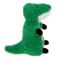 thumbnail image 2 of Only The Best For My Dog ®,​ 7 Inch Plush Dog Toy with Squeaker, Green Alligator, 2 of 4