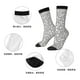 thumbnail image 5 of Balery Dice Cubes Calcetas Largas con Estampado para Hombre y Mujer – Suaves y Transpirables, Talla Única (US 5-11), 5 of 6