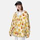 thumbnail image 3 of Balery Cute Chicken Sudadera ligera de manga larga con capucha y protección solar UPF 50+ para hombre y mujer, ideal para pesca y running-3X-Large, 3 of 7