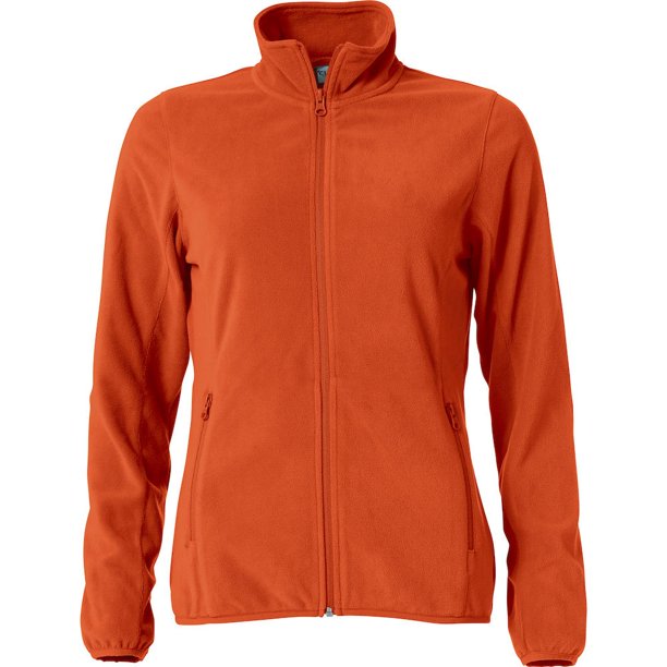 Clique - Chaqueta Basic de Micropolar para Mujer (Naranja Sangre)