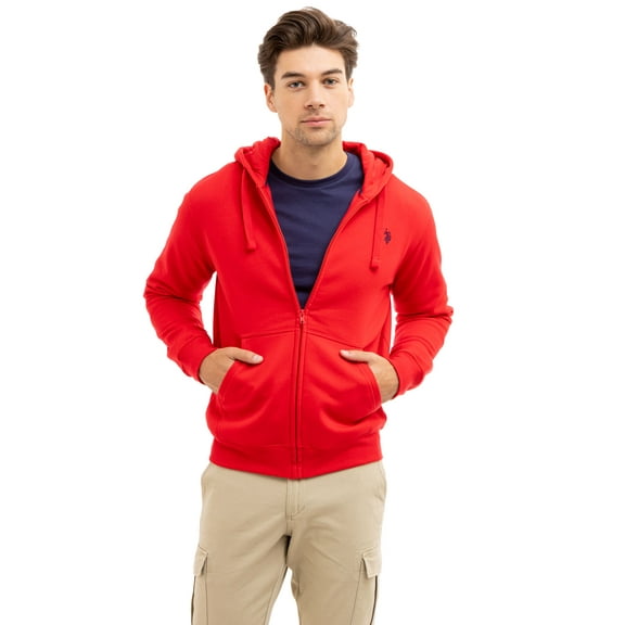 U.S. Polo Assn. Men's Everyday Full Zip Fleece Hoodie