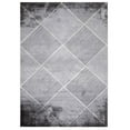 thumbnail image 1 of Concard Global Trading 80436 Tapis Géométrique Matrix 7 x 9 Pi. Gris, 1 of 1