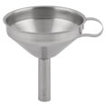 thumbnail image 1 of Kitchen Metal Oil Sauce Milk Wine Filter Transfer Funnel 4 Inches Diameter, 1 of 2