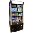 thumbnail image 3 of 36 in. Open Air Cooler Display Merchandiser Refrigerator 15 Cu.Ft. LED Lighting, Beverage Food Display, NSF Certified, 3 of 14