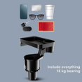 thumbnail image 5 of Adjustable Car Cup Holder Tray, Table Desk Car Cup Holder Expanded Meal Tray, 360 Degree Free Rotation For Enjoy Your Meal And Keep Clean, 5 of 5