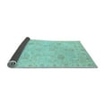 thumbnail image 2 of Ahgly Company Indoor Rectangle Oriental Light Blue Traditional Area Rugs, 7' x 9', 2 of 4