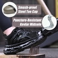 thumbnail image 3 of AUXDIQ Steel Toe Work Shoes for Women Construction Industrial Safety Sneakers, 3 of 6
