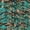 Turquoise, variant on Erosebridal Brown Rustic Branch Twin Quilt Set for Women Men, Camo Plant Print Twin Coverlet Set, 2 Pieces