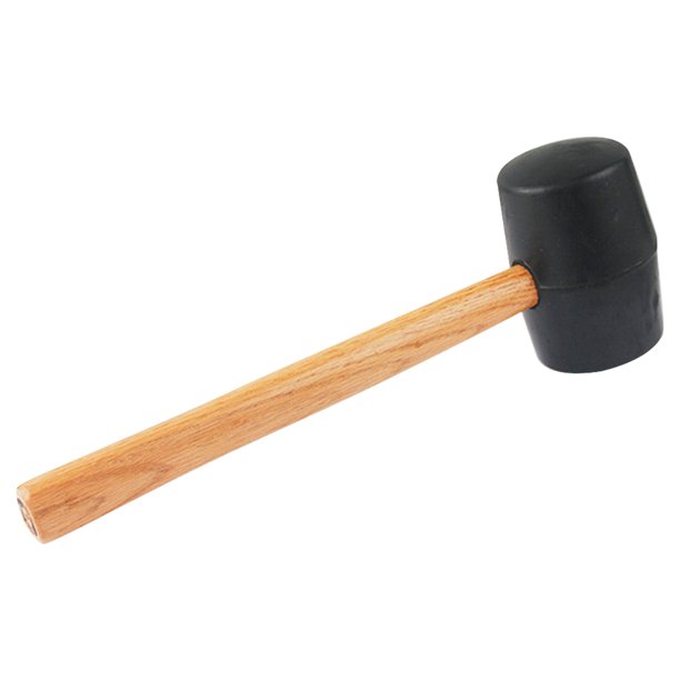 Martillo de goma mazo de goma multifuncional para decoración de azulejos (750)