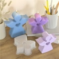 thumbnail image 5 of Dusknt Silicone Mold Christmas Candle Silicone Moulds 3D Angel Silicone Candle Moulds Angel Silicone Moulds Casting Moulds Candle Moulds for Casting 3D Angel Candle Moulds Silicone Angel Casting, 5 of 7