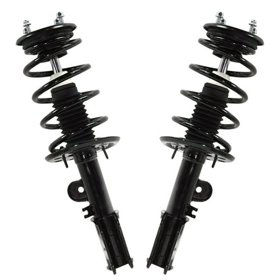 Detroit Axle - SHO 2pc Front Struts for 2013-2018 Ford Taurus Complete Ready Struts w/Coil Spring 2014 2015 2016 2017 Replacement Quick Install Struts Assembly