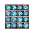 thumbnail image 4 of 2.36inch Color Electroplated Light Christmas Ball Pendant 16PCS, Christmas Ball Set Hanging Ornaments, 4 of 4