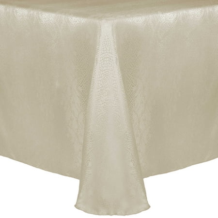 

Ultimate Textile Modern Damask Kenya 54 x 120-Inch Oval Tablecloth