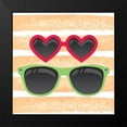 thumbnail image 2 of Kimberly, Allen 20x20 Black Modern Framed Museum Art Print Titled - Sunglasses 1, 2 of 5