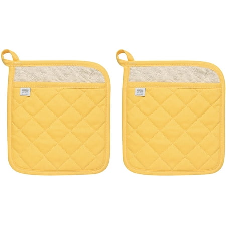 

506535 Superior Potholders Set of Two Lemon 2 Count