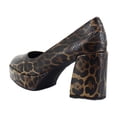 thumbnail image 3 of Aerosoles Zarina Women's Heels Tobacco Multi Jaguar Print Size 8 M, 3 of 8