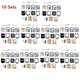 thumbnail image 1 of 10 Sets/5/2/1 Set Carburetor Carb Diaphragm Gasket Repair Needle Kit Compatible for Walbro K20-WAT Series Echo Chainsaw~18004, 1 of 1