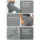 thumbnail image 2 of Pantalones de yoga para mujer Cintura alta elástica texturizada para entrenamiento de ocio (XXL gris) Sywqhk Para Estrenar, 2 of 7