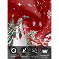 thumbnail image 7 of Red Christmas Cloth Napkins Set of 8 Reusable Dinner Napkins, Snowman Snowflake Xmas Tree Winter Cocktail Napkin Washable Table Napkins for Wedding/Holiday Party/Baby Shower 20"x20", 7 of 7