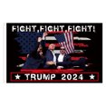 thumbnail image 2 of Trump Pancarta Impresa Poliéster EE. UU. Sigue Luchando 150x90cm, 2 of 9