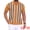Dark Yellow, variant on DARING DIVA Men's Striped Short Sleeves Button Down Jacquard Polo Shirts M Light Blue