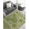 thumbnail image 4 of Unique Loom Bromley Collection Area Rug - Wells (7' 10" x 10' Rectangle Green/Ivory), 4 of 6