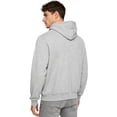 thumbnail image 3 of Hansber Men Kangaroo Hoodie for Dad and Baby Cozy Fabric Back Gear Weekend Morning Hooded Sweatshirt Grey L, 3 of 7