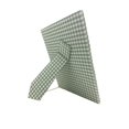 thumbnail image 4 of Green and White Gingham Style Padded Picture Frame 7.5in x 5.75in ( Fits 3x5in Photo ), 4 of 4