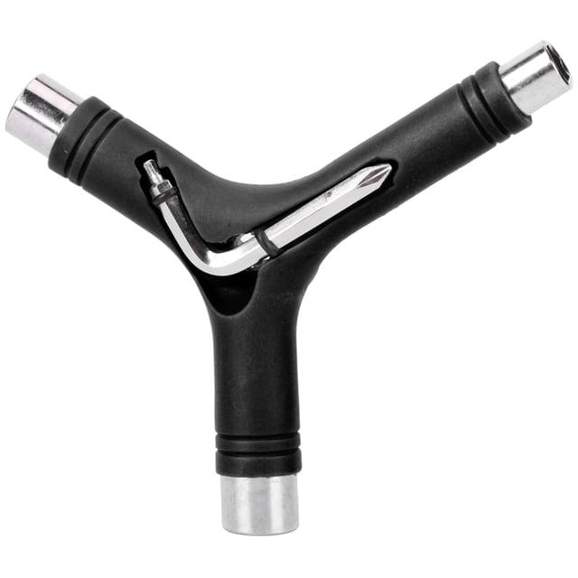 Llave para patineta, llave multiusos tipo Y, llave multiusos de cinco piezas, diseñada meticulosamente