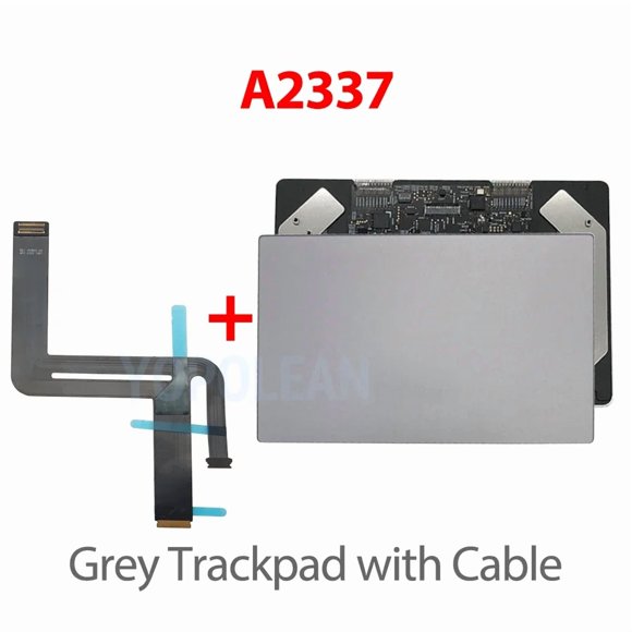 Original A1932 Touchpad Trackpad for Macbook Air 13.3'' A1932 A2179 A2337 Trackpad with Flex Cable 2018 2019 2020 Year A2337 Grey Trackpad