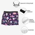 thumbnail image 3 of Fotbe Skull mushroom space Calzoncillos Tipo Boxer con Bolsa de Soporte Total para Hombre, X-Temp Fresco, Transpirable y de Secado Rápido-Medium, 3 of 5