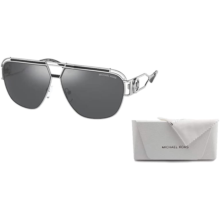 Michael Kors Black Aviator Sunglasses with White Case Michael Kors Chelsea Women main image 4